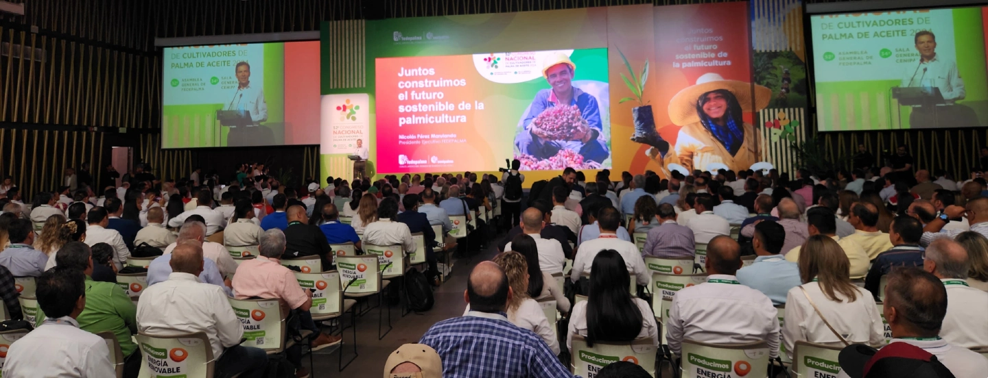Estamos listos para la edición 53º del Congreso Nacional de Cultivadores de Palma de Aceite en Cali